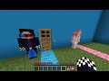 😆КТО ПОСЛЕДНИЙ УПАДЁТ СО СТОЛБА ЧЕЛЛЕНДЖ В МАЙНКРАФТ ШЕДИ ЛЕСКА И НУБИК minecraft