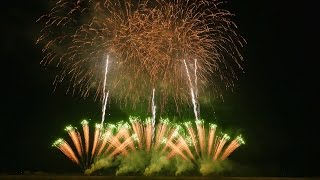 2015 辰ノ口さくら祭り　時間差花火とワイドスターマイン