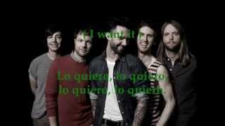 Maroon 5 - Infatuation HD Subtitulado Español English (lyrics)