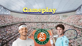 T. Fritz vs C. Ruud [RG 24]| Round 4 | AO Tennis 2 Gameplay #aotennis2 #AO2