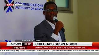 Alleged mortgage abuse leads to Chiloba's suspension as the C.A DG