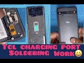 tcl t799b charging port loose connection repair, tcl 10 pro