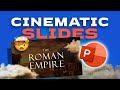 Cinematic Presentations In Powerpoint 🤯 Step-by-step