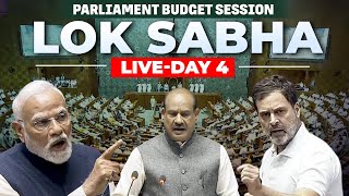 Lok Sabha LIVE | Parliament Budget session | NDA | PM Modi | Motion of thanks on Presidents address