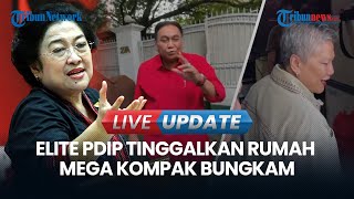 🔴 LIVE UPDATE | Elite PDIP Kembali Merapat ke Rumah Megawati, Ada Rano Karno, Ganjar \u0026 Bambang Pacul