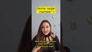 Sınırlar neden önemlidir? - 1