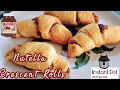 Instant Pot Air Fryer Lid Nutella Crescent Rolls | Hazelnut Rolls | Air Fryer recipe with Pillsbury