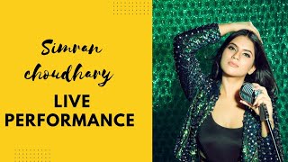 Singer Simran choudhary live performance best of the voice