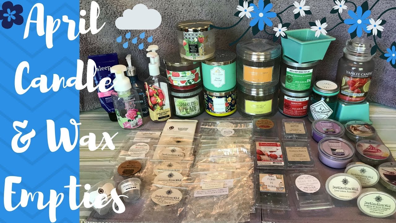 Huge Candle Wax Empties April 2018 Bath Body Works Homeworx рџќ