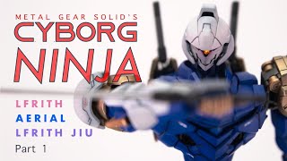 Custom Gunpla Cyborg Ninja from Metal Gear Solid  kitbash from  Aerial + Lfrith + Jiu | Part 1