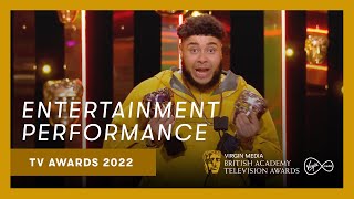Big Zuu genuinely didn't expect his "double" win | Virgin Media BAFTA TV Awards 2022