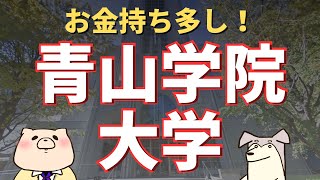 【有名私立大学解説】青山学院大学（MARCHの一角、女性については就活で強い）