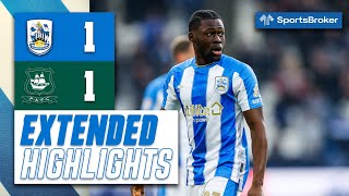EXTENDED HIGHLIGHTS | Huddersfield Town 1-1 Plymouth Argyle