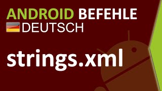Android Studio - strings.xml Tutorial