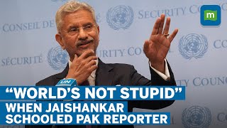 "Get Your Act Together", Jaishankar Shuts Down Pakistani Journalist | India At UN