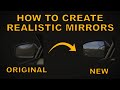 Create Realistic Mirrors [ZModeler 3 | Tutorials]