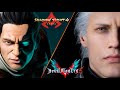 ITU x VERGIL Status - Shadow fight 4 vs Devil May Cry 5 Comparison