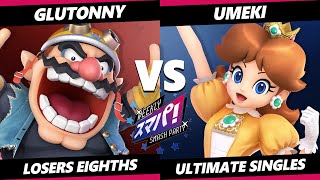 Sumapa 135 TOP 8 - Glutonny (Wario) Vs. Umeki (Daisy) Smash Ultimate - SSBU