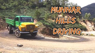 Old Lorry Driving Munnar Ghat Road