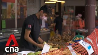 COVID-19: More fruit and vegetable stalls wrapping produce to prevent virus spread