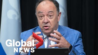 Coronavirus: Quebec premier provides update on COVID-19 vaccinations | LIVE
