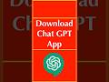 Download Chat GPT App iPhone Shortcut for Phone and iOS