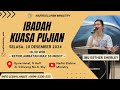 Ibadah Kuasa Dalam Pujian - Ibu Esther Sherley