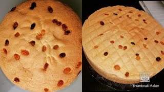 Sponge cake /jinsi ya kupika mkate wa mayia bila kutumia baking powder.#spongecake