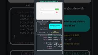 Create Simple Note App in JavaScript | Beginner Project