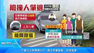 險撞人還肇逃！轎車衝賞櫻步道　民眾嚇壞｜三立新聞網 SETN.com