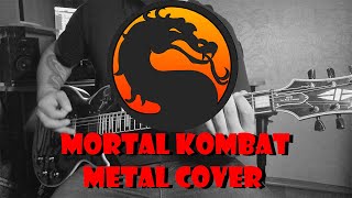 MORTAL KOMBAT METAL COVER. Мортал Комбат на гитаре.