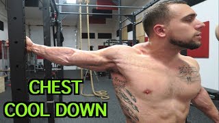 5 Minute Chest Static Stretching Routine | Cool Down