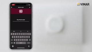 View Wireless app and connected thermoregulation by Vimar