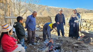 Frozen Suggestions: Digging Deep in the Cold, Noorbakhsh's Effort for Family Comfort