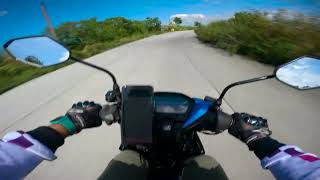 Riding a Honda scooter — pure sound | 4K | GoPro Hero 10