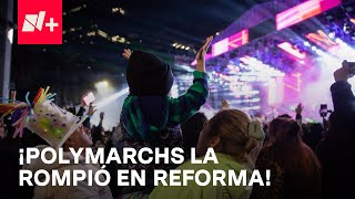 Año Nuevo 2025 en CDMX: Así Fue la Impresionante Fiesta a Ritmo de Polymarchs