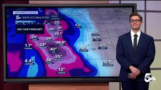 How the News5 First Alert team creates high accuracy forecasts?