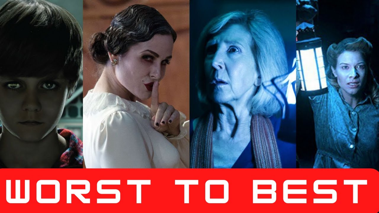 WORST TO BEST INSIDIOUS MOVIES RANKED!!! - YouTube