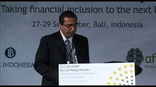 Financial Inclusion Data Working Group introduction by Alejandro Vazquez Zavala, CNBV