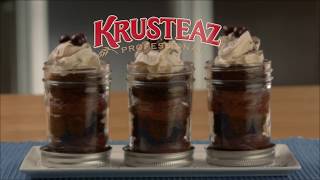 Krusteaz Professional Mocha Fudge Brownie Mud Pies