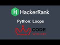 Loops  HackerRank Python Solution | CODE WITH NM