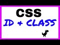 ID vs CLASS in HTML & CSS