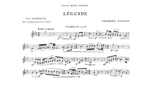 George Enescu: Légende (Phil Smith, trumpet)