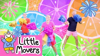 Pom Pom Dance Moves For Kids! High-Energy Fun For Little Ones - Dance Along With Us | Little Movers