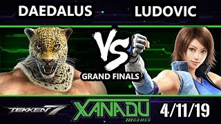 F@X 297 Tekken 7 - Daedalus X [L] (Armor King)  Vs. Ludovic (Asuka) - T7 Grand Finals