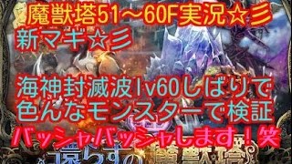 【ドラプロ実況動画】Lv１５０フェルナログに8万強ダメ！？　海神封滅波レべ６０で魔獣塔検証(´･ω･｀)☆彡