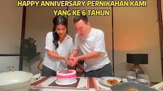 SAMBIL KERJA DIKASIH KEJUTAN ANNIVERSARY PERNIKAHAN YANG KE 6 TAHUN