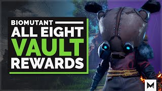 Biomutant: All 8 Old World Vaults And Their Unique Rewards Guide | All Vault Weapons \u0026 Armor