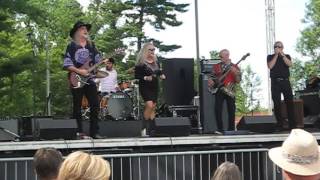 170701 Bridget Kelly Band at Northwoods Blues Festival #2