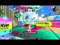 switch splatoon3斯普拉遁3中文版 35 精華*真格蛤蜊～武器［斯普拉蓄力狙擊槍］在鬼頭刀spa度假區防守好像不錯喔 只要留守在高處敵人都比較難上前射球…一擊必殺~沒有人能逃脫！